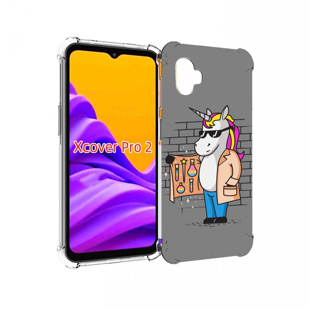 

Чехол MyPads Продавец-единорог для Samsung Galaxy Xcover Pro 2, Прозрачный, Tocco