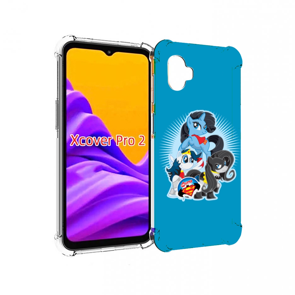 

Чехол MyPads Пони-литл для Samsung Galaxy Xcover Pro 2, Прозрачный, Tocco