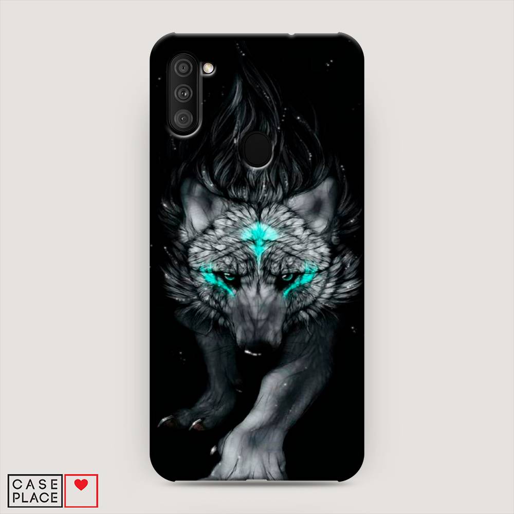 

Пластиковый чехол "Волшебный волк" на Samsung Galaxy M11, 2100620-1