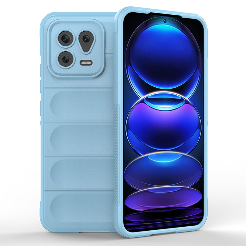

Противоударный чехол Flexible Case для Xiaomi 13, голубой, Flexible Case