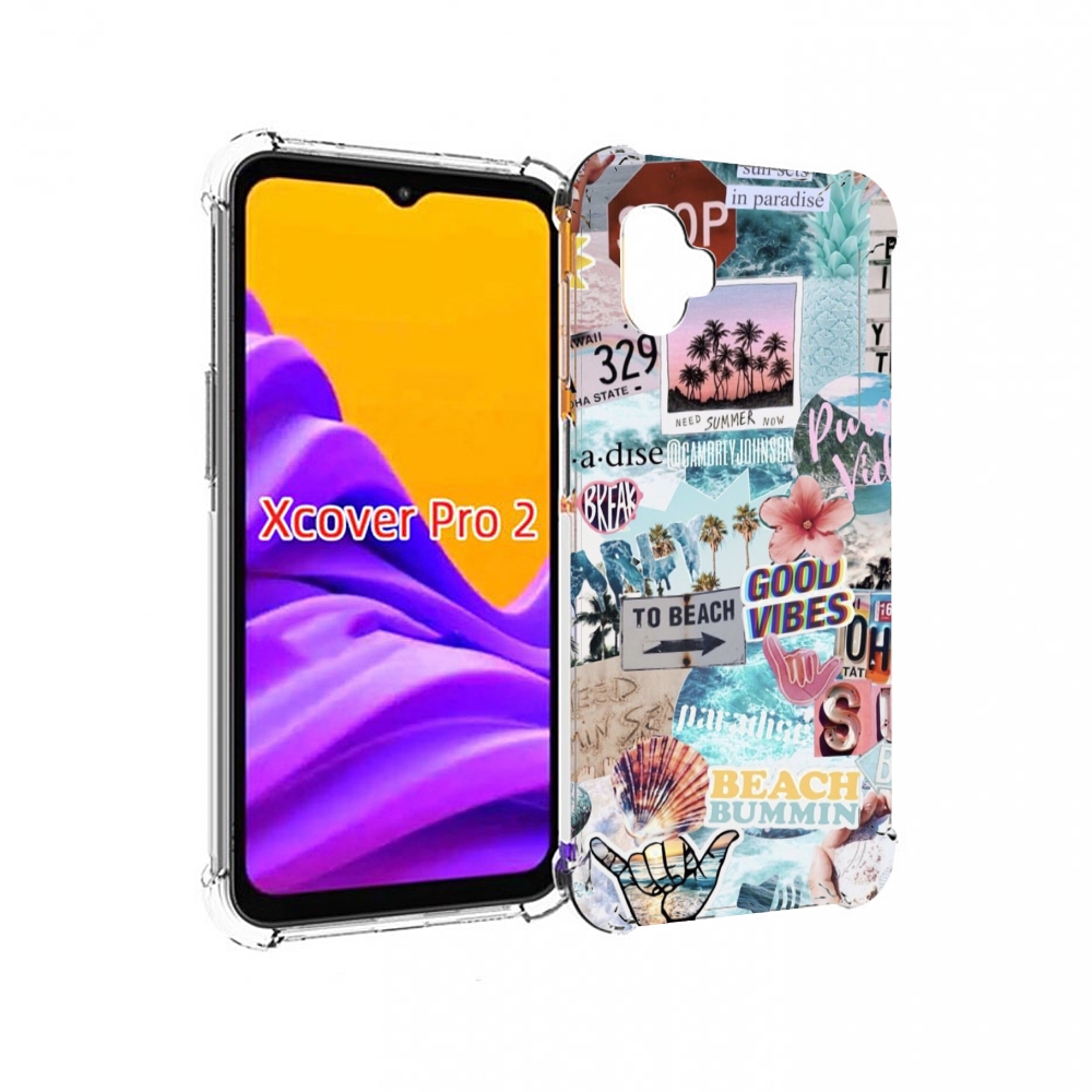 

Чехол MyPads Пляжи-постер для Samsung Galaxy Xcover Pro 2, Прозрачный, Tocco