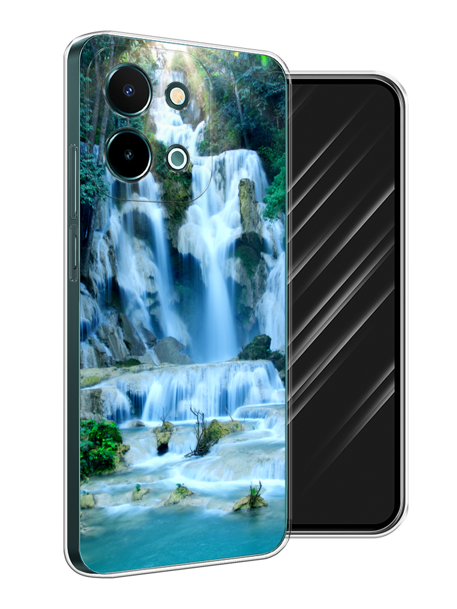 

Чехол Awog на Vivo Y28 4G "Водопад 8", Голубой;зеленый, 2611650-1