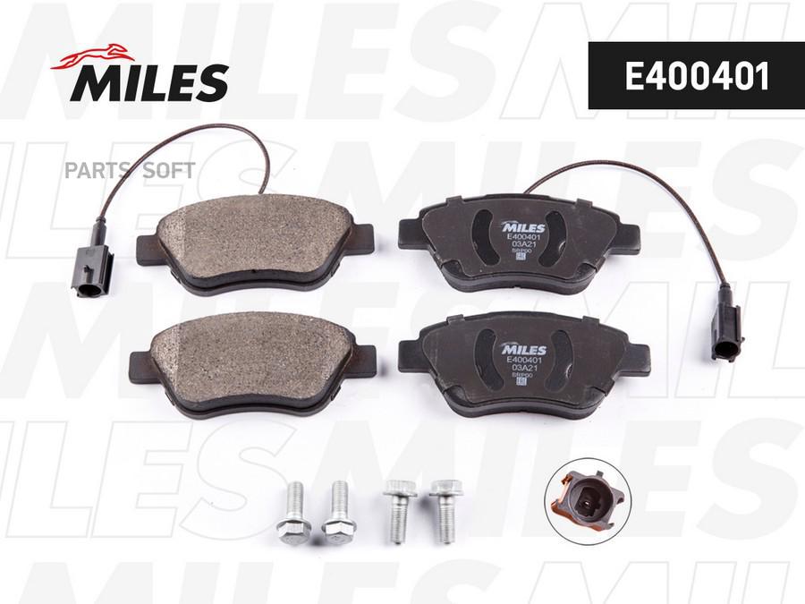 

Тормозные колодки Miles E400401