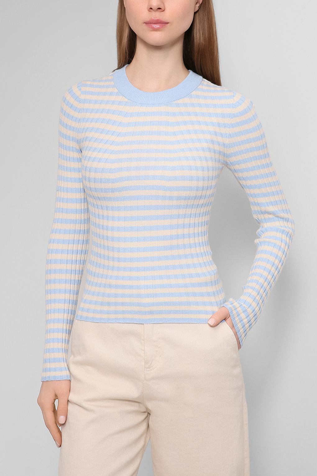 

Джемпер женский Vero Moda голубой, 10257763