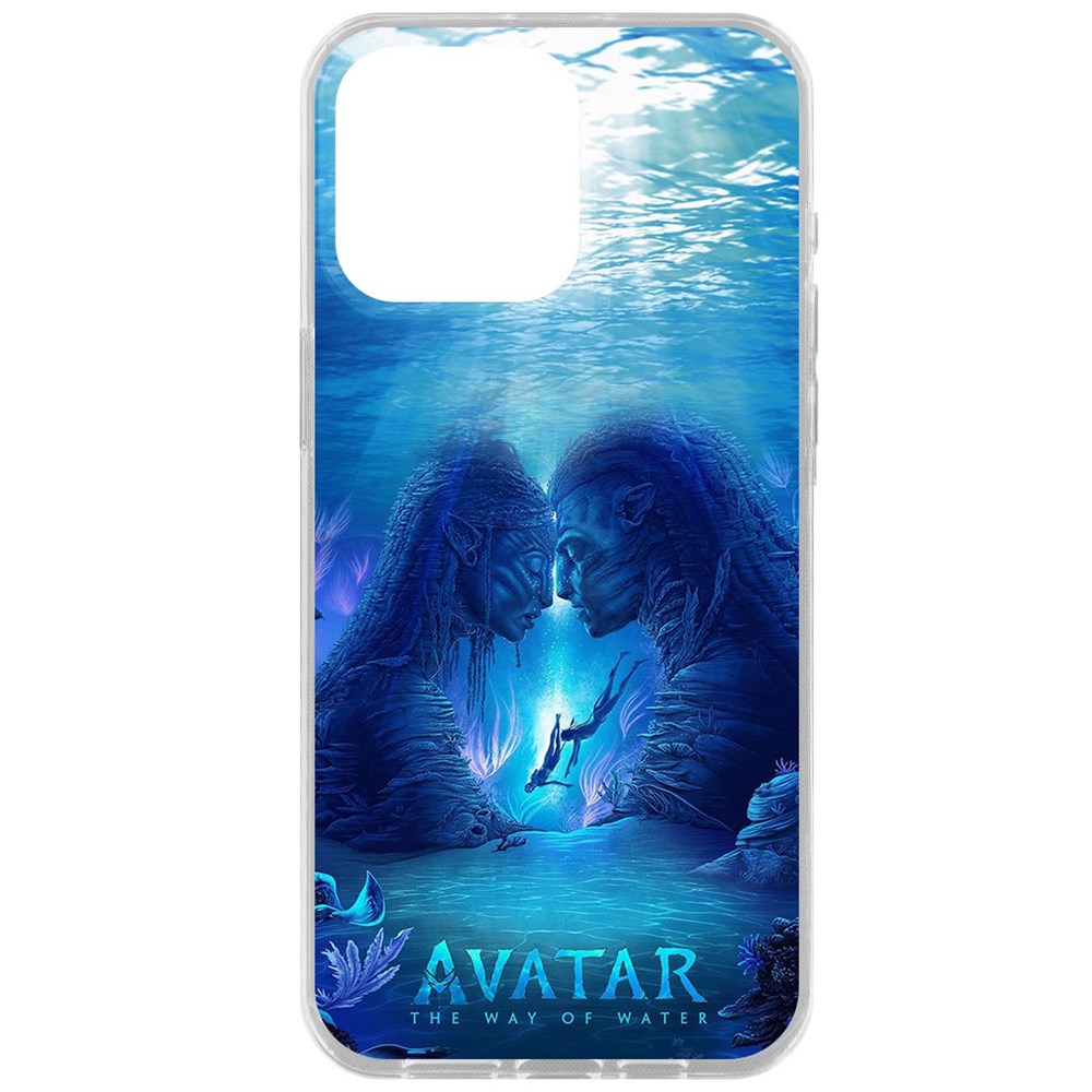 

Чехол-накладка Case Аватар - Рифы для iPhone 15 Pro Max, Прозрачный