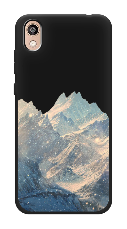

Чехол Awog на Huawei Y5 2019 "Горы арт 2", Серый, 69052-1