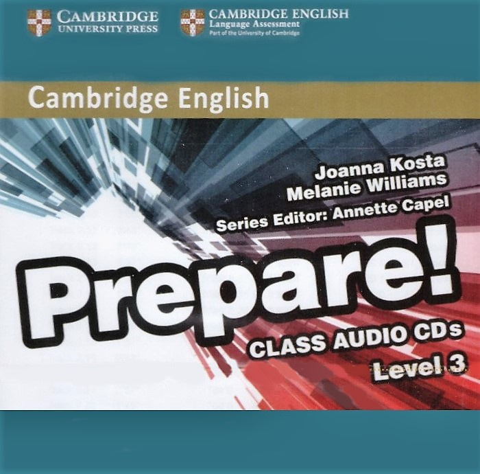 Книга Cambridge English Prepare! Level 3 Class Audio CDs (2) (Лицензия)