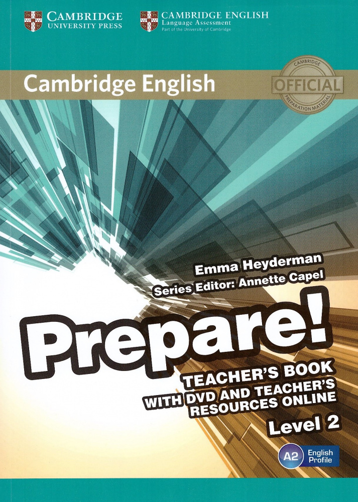 

Cambridge English Prepare! Level 2 Teacher's Book with DVD and Teacher's Resourc…