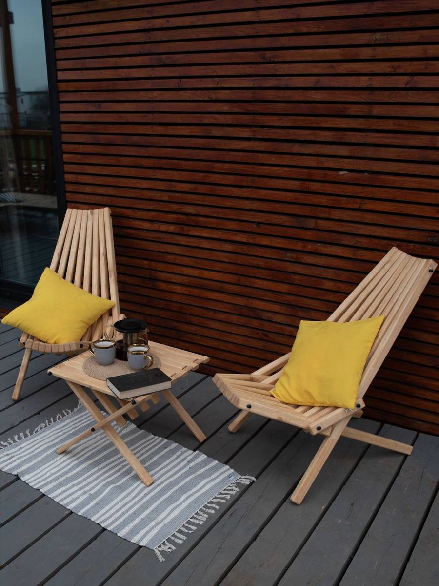 Комплект кентукки SOGO KRESLO2STOL-OLXA стол и 2 кресла 9990₽