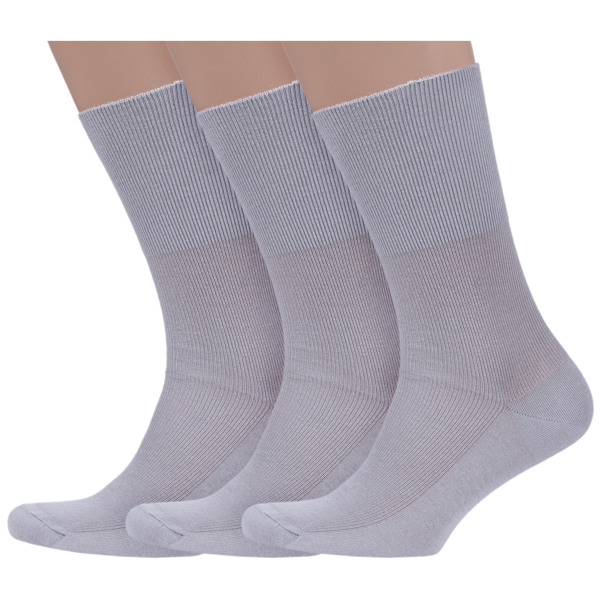Комплект носков мужских Dr Feet 3-15DF2 серых 25