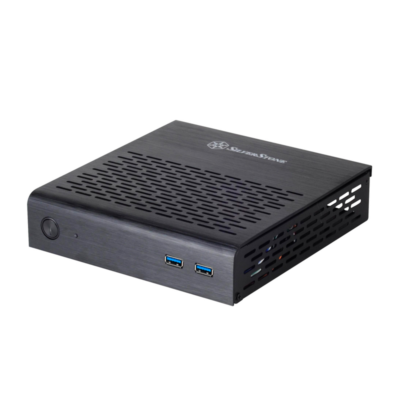 фото Корпус компьютерный silverstone отсутствует black (sst-pt13b-usb3.0)