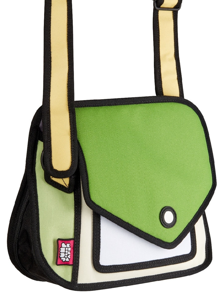 Детская сумка Jump From Paper Giggle Зеленая (28 см)