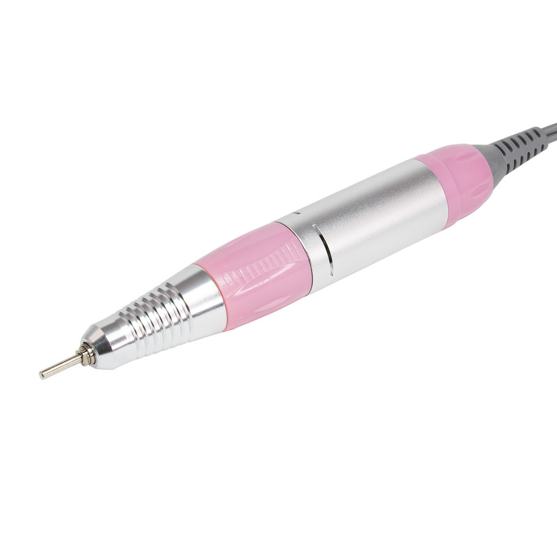 Ручка для маникюрного аппарата фрезерная 5 контактов 35000 об розовая запасная ручка наконечник lakitoria для маникюрного аппарата jd 35000 оборотов в мин белая