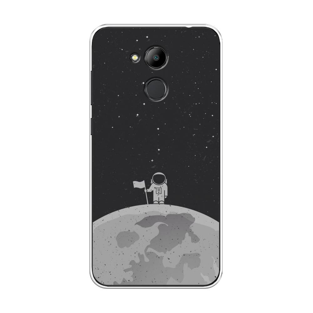 

Чехол Awog на Honor 6C Pro "Первый на Луне", Черный, 63850-4