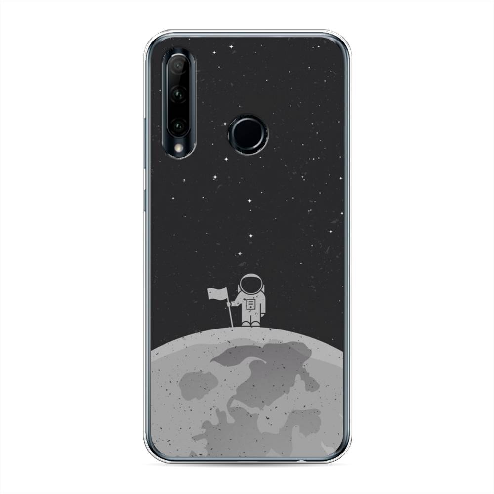 

Чехол Awog на Honor 20 Lite 2019 "Первый на Луне", Черный, 68950-4