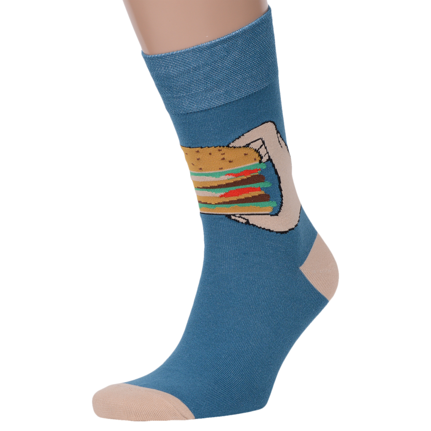 

Носки MoscowSocksClub nm-396 бирюзовые 29, Бирюзовый, nm-396