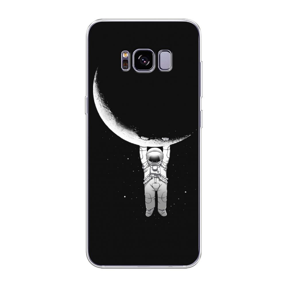

Чехол Awog на Samsung Galaxy S8 + "Космонавт", Белый;черный, 24850-4