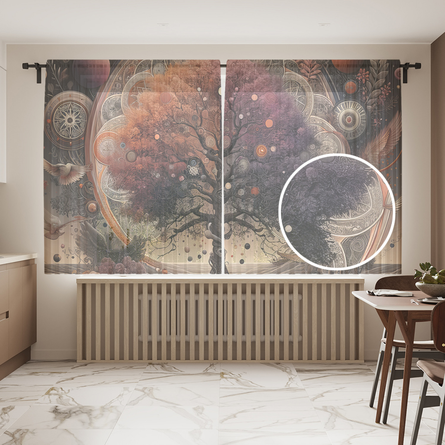 

Тюль JoyArty Космическое древо 145х180, tul_sd1481_145x180