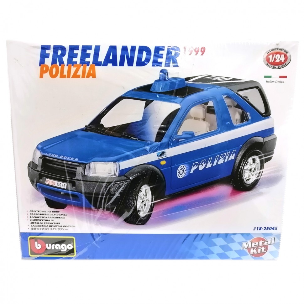 

Сборная модель автомобиля Land Rover Freelander Polizia 1:24