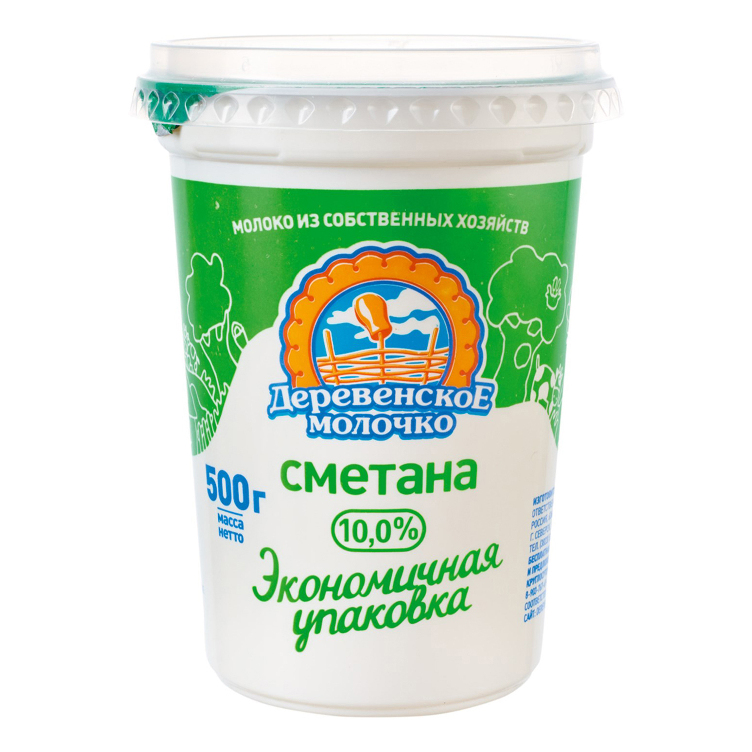 

Сметана Латона 10% 180 г