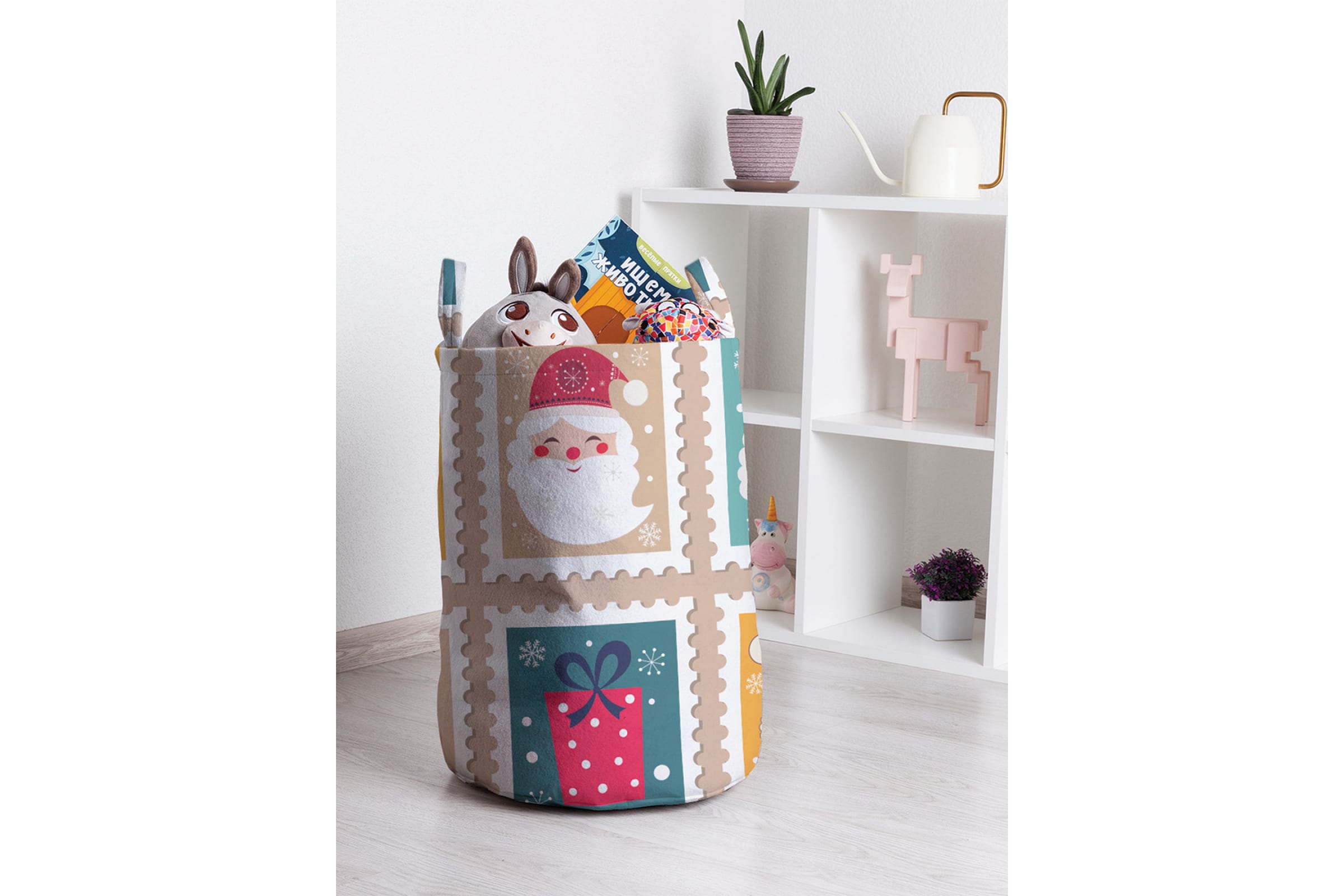 

Корзина для игрушек JoyArty 35x50 см toba_78639_M, Разноцветный