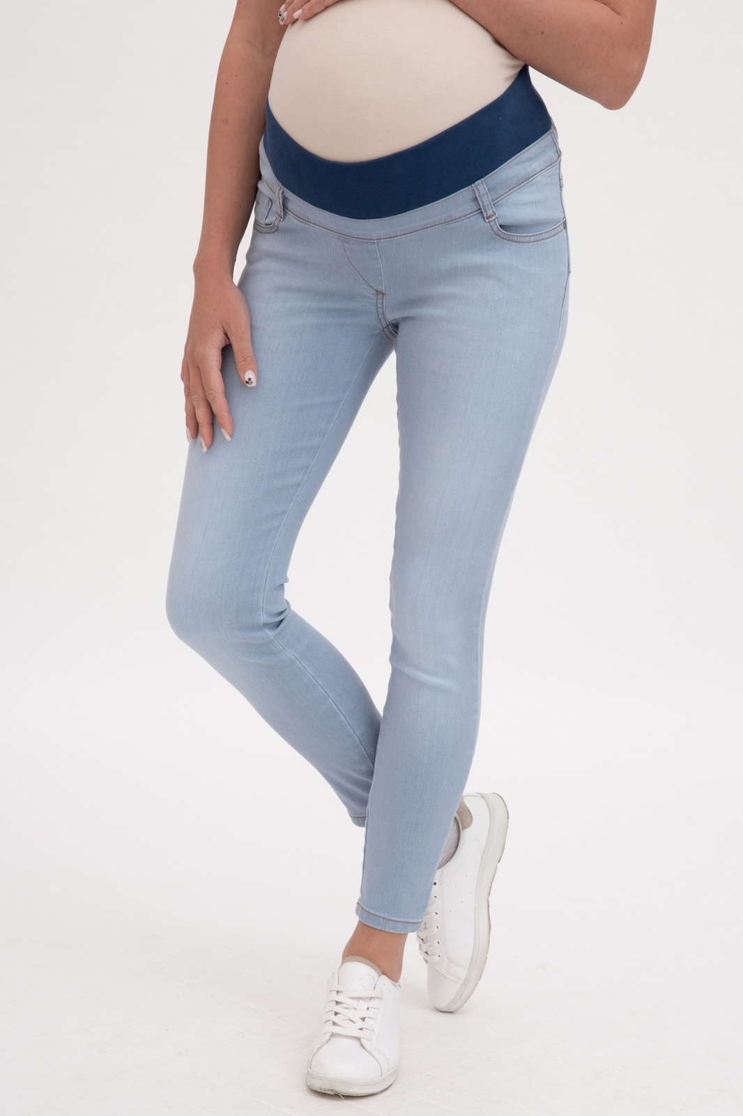 фото Джинсы для беременных женские mama's fantasy 01333r ds048 голубые l