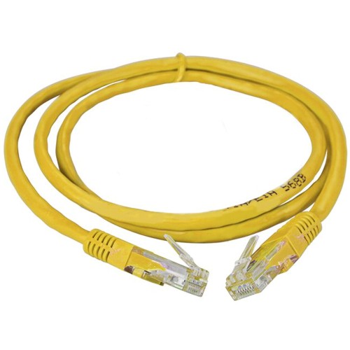 

Патч-корд UTP CAT5e 1 метр Exegate EX258671RUS RJ-45 кабель - жёлтый, Желтый