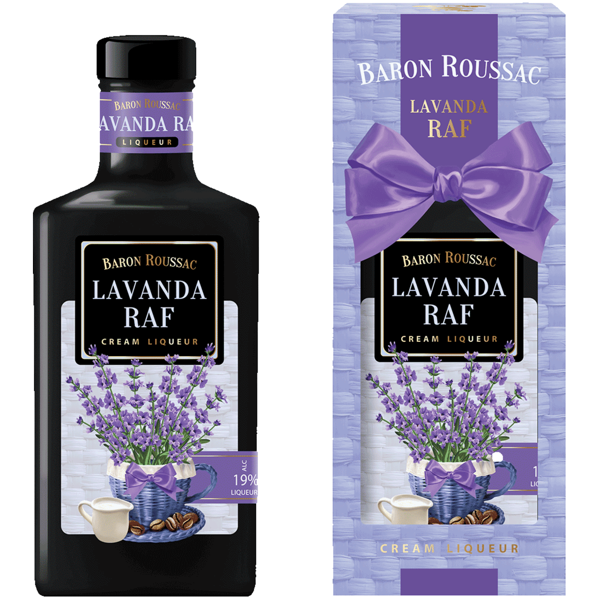 

Ликер Baron Roussac Lavаndа Raf эмульсионный 0,5 л в подарочной упаковке