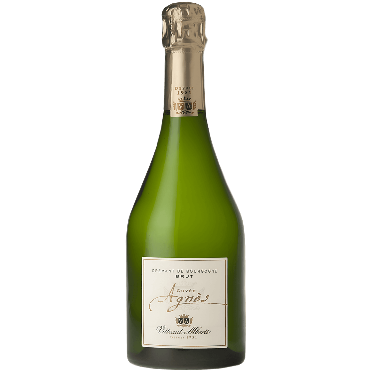 

Вино игристое Vitteaut-Alberti Cremant de Bourgogne Cuvee Agnes белое брют 0,75 л