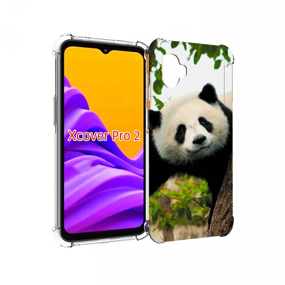 

Чехол MyPads Панда-на-дереве для Samsung Galaxy Xcover Pro 2, Прозрачный, Tocco