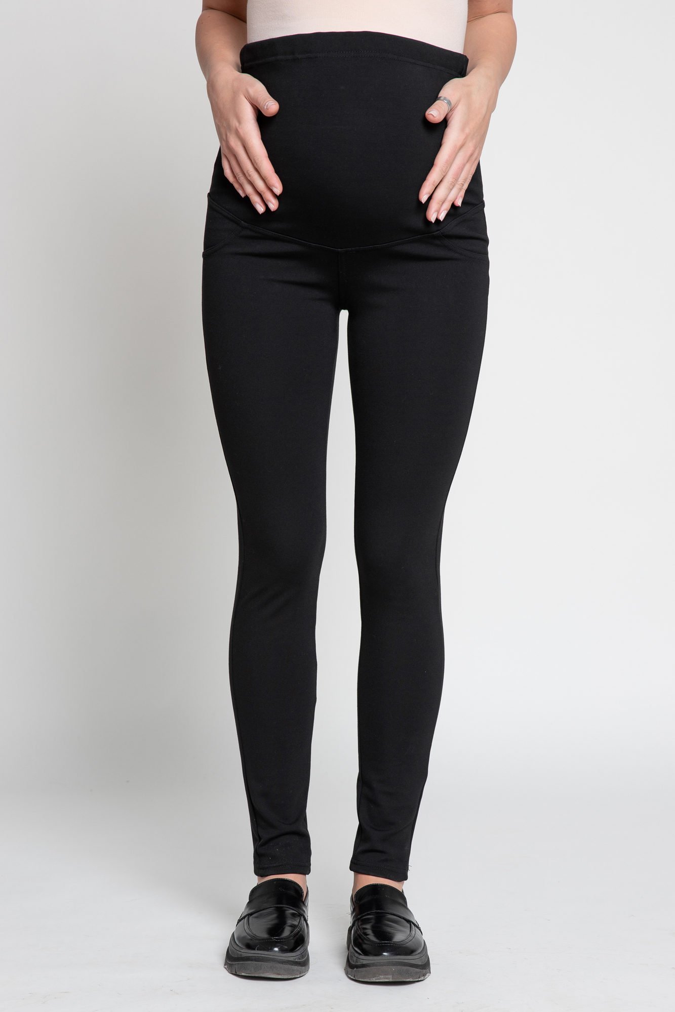 фото Леггинсы женские mama's fantasy 0153dj черные 46