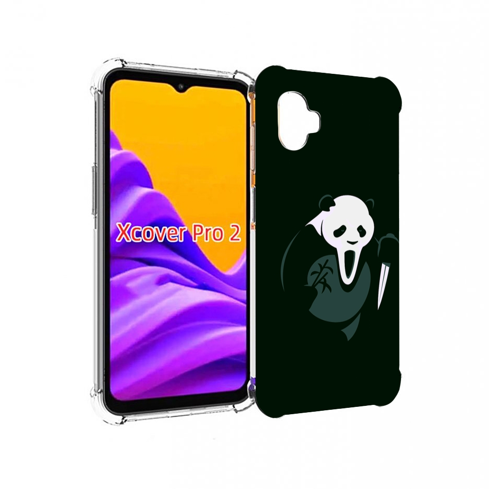 

Чехол MyPads Панда-крик для Samsung Galaxy Xcover Pro 2, Прозрачный, Tocco