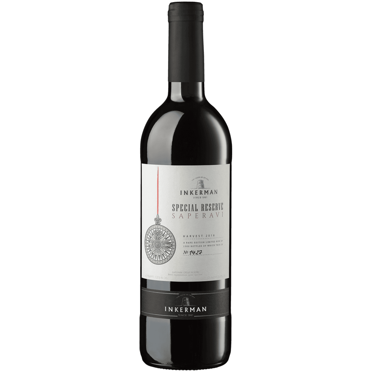 

Вино Inkerman Saperavi Special Reserve красное сухое 0,75 л
