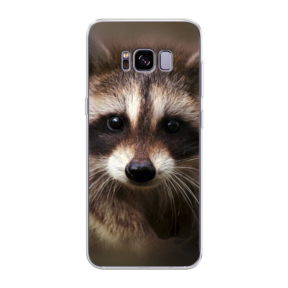 

Чехол Awog на Samsung Galaxy S8 + "Енот", Коричневый, 24850-1