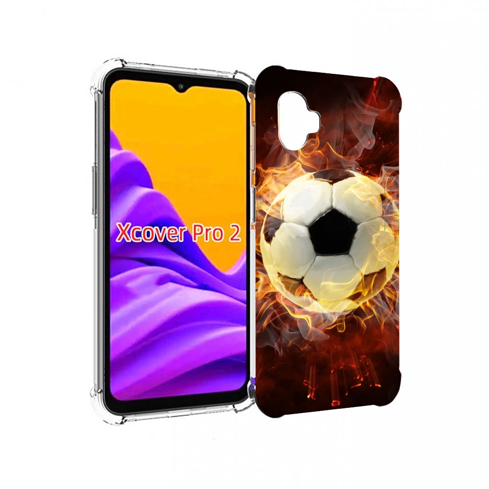

Чехол MyPads Огненный-мяч для Samsung Galaxy Xcover Pro 2, Прозрачный, Tocco