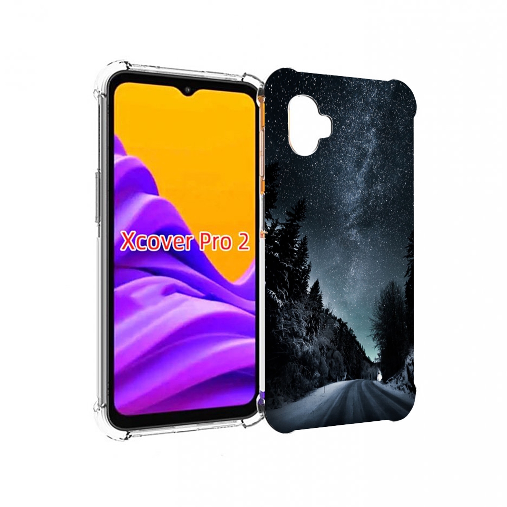 

Чехол MyPads Ночной-лес для Samsung Galaxy Xcover Pro 2, Прозрачный, Tocco