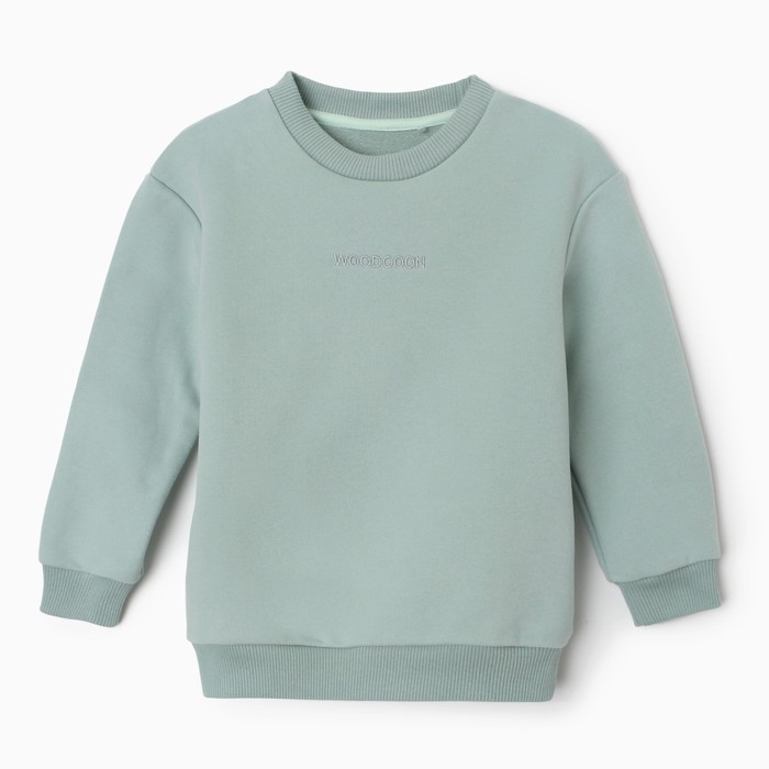 Свитшот детский WOODCOON Unit, зеленый, 146