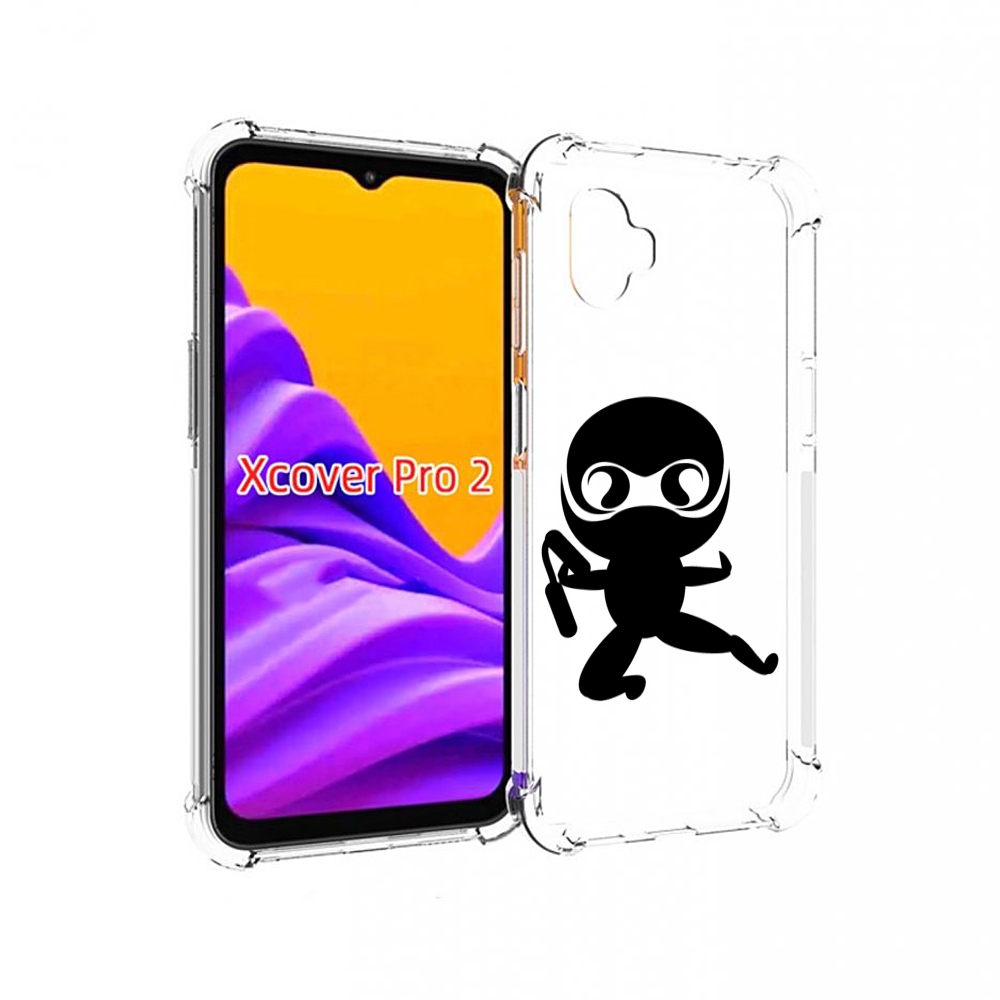 

Чехол MyPads Ниндзя для Samsung Galaxy Xcover Pro 2, Прозрачный, Tocco