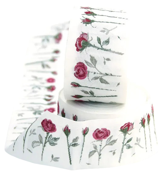 

Тесьма декоративная Acufactum Ute Menze 35110-04 Розы ширина 50 мм, Разноцветный