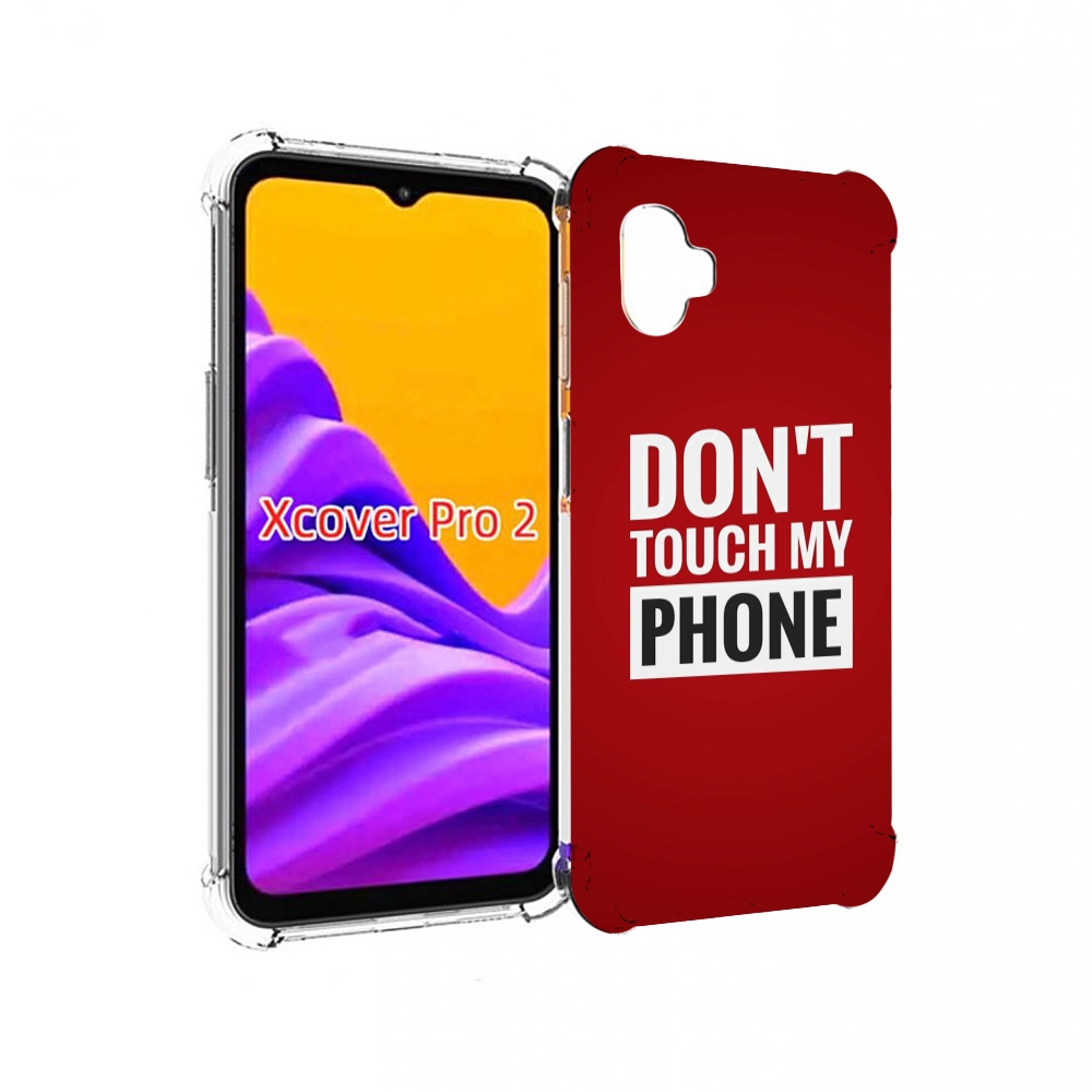 

Чехол MyPads Мой-телефон для Samsung Galaxy Xcover Pro 2, Прозрачный, Tocco