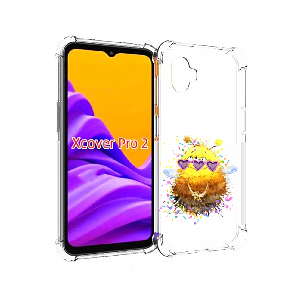 

Чехол MyPads Пушитый шмель для Samsung Galaxy Xcover Pro 2, Прозрачный, Tocco