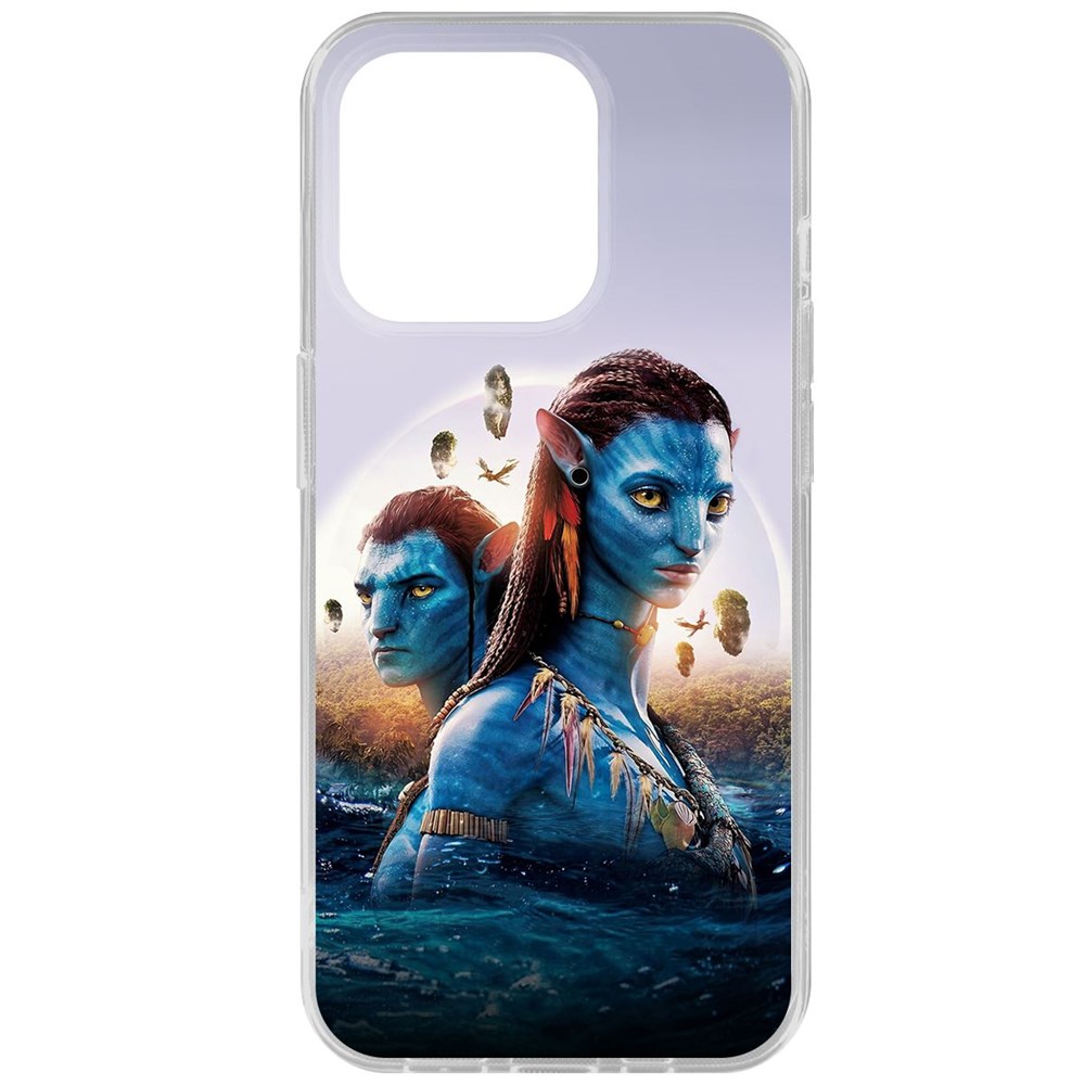 

Чехол-накладка Case Аватар - Джейк и Нейтири для iPhone 15 Pro, Прозрачный