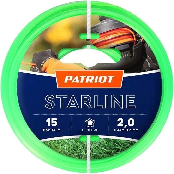 

Леска для садовых триммеров PATRIOT Starline, 2мм, 15м 805201056, Зеленый, Леска для садовых триммеров PATRIOT Starline, 2мм, 15м [805201056]