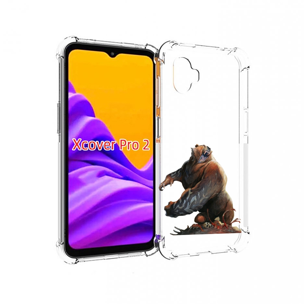 

Чехол MyPads Медведь-жестокий для Samsung Galaxy Xcover Pro 2, Прозрачный, Tocco