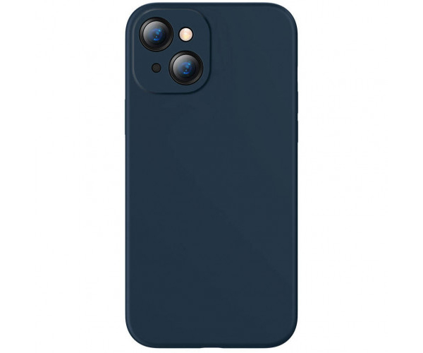 

Чехол защитный Baseus Liquid Silica Gel Protective Case для iPhone 13, синий