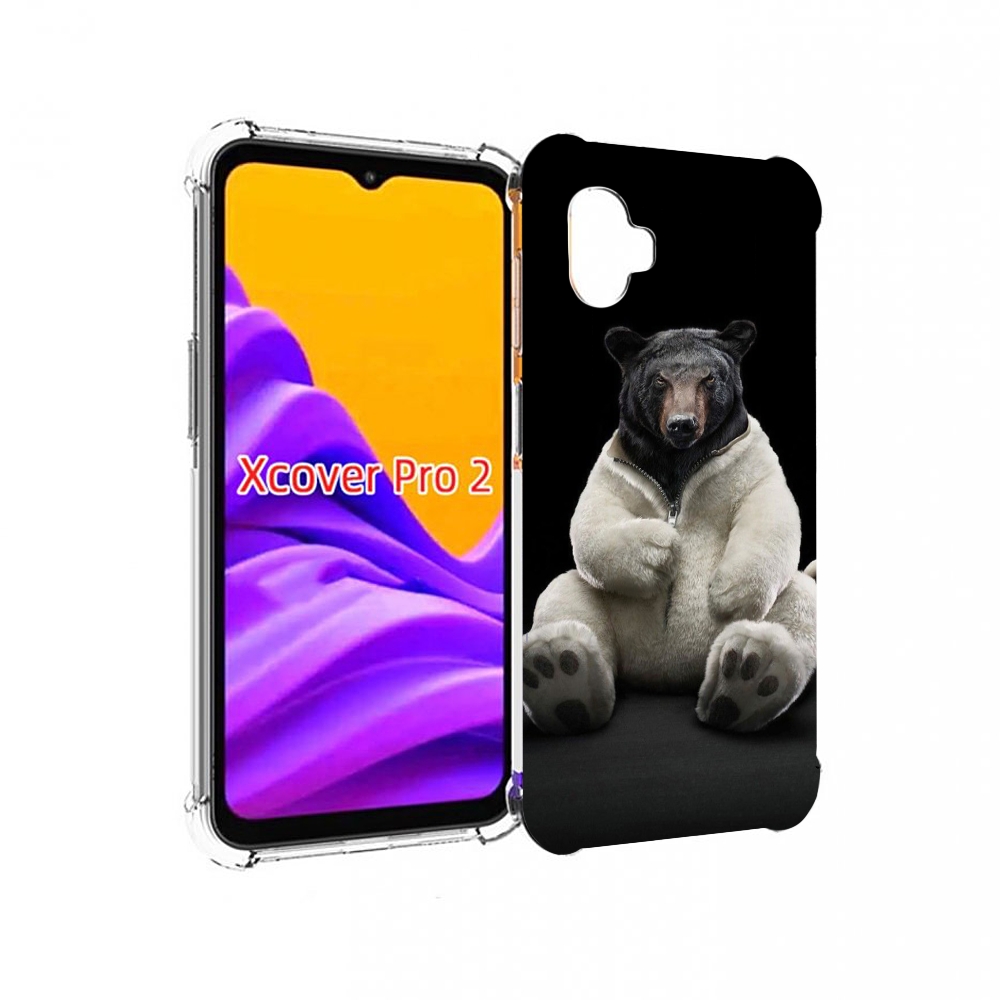 

Чехол MyPads Медведь-бурый-белый для Samsung Galaxy Xcover Pro 2, Прозрачный, Tocco