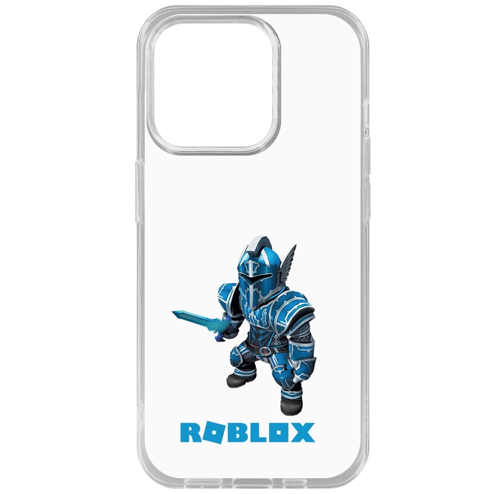 

Чехол-накладка Krutoff Clear Case Roblox-Рыцарь Алар для iPhone 15 Pro, Прозрачный