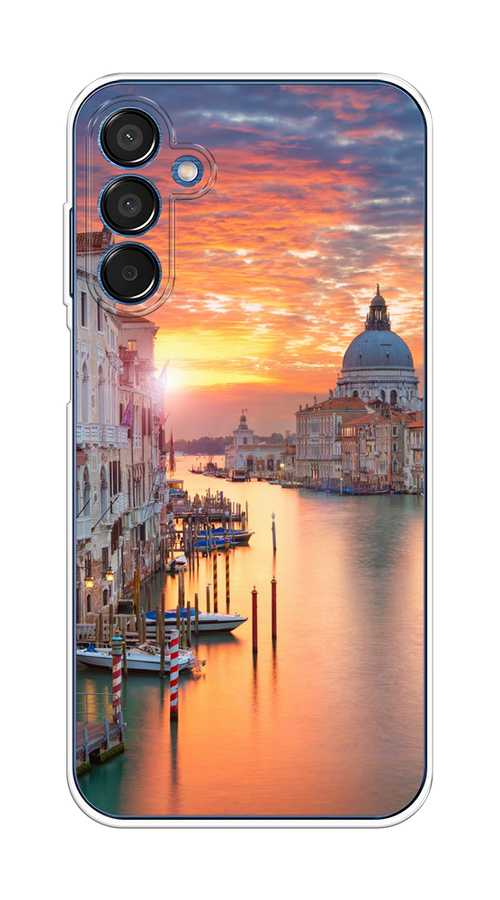 

Чехол на Samsung Galaxy M15 5G "Восход 11", Розовый;оранжевый, 2109550-1