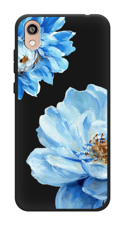 

Чехол Awog на Honor 8S "Голубые клематисы", Голубой, 69152-1