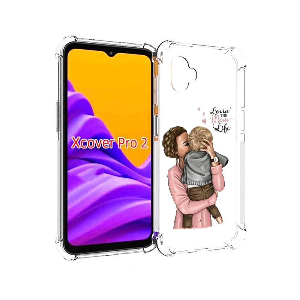 

Чехол MyPads Любовь-мамы детский для Samsung Galaxy Xcover Pro 2, Прозрачный, Tocco